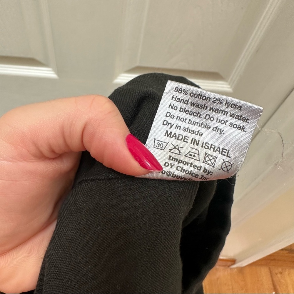 Bevy Flog Black Cargo Jogger Pants 27 - Picture 6 of 8